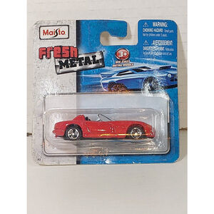 Maisto Fresh Metal 1997 Dodge Viper RT/10 Red 1/64 Scale Die Cast